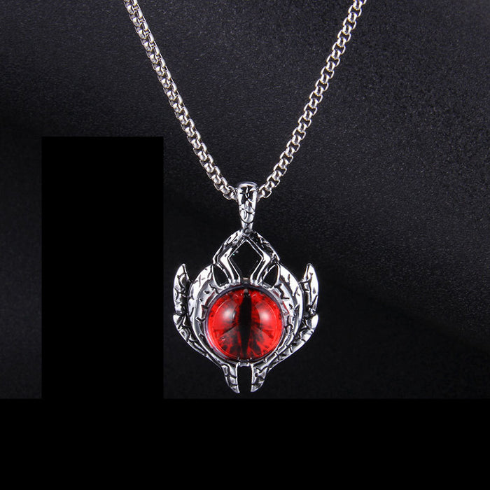 Wholesale Alloy Türkiye Devil's Eye Pendant Necklace JDC-NE-GangM003