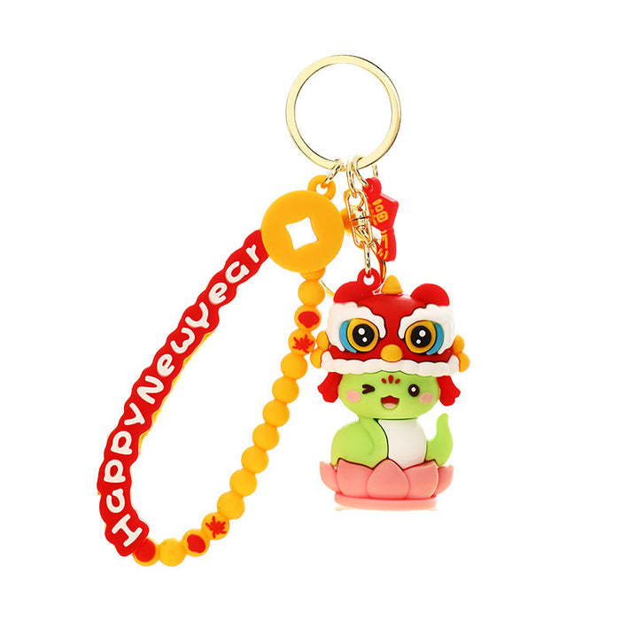 Wholesale  Snake Keychain  Snake Pendant Zodiac Snake Doll Pendant