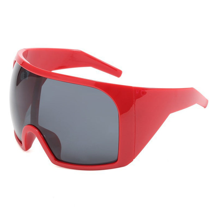 Wholesale Large frame surround sunglasses technology eye protection sunglasses