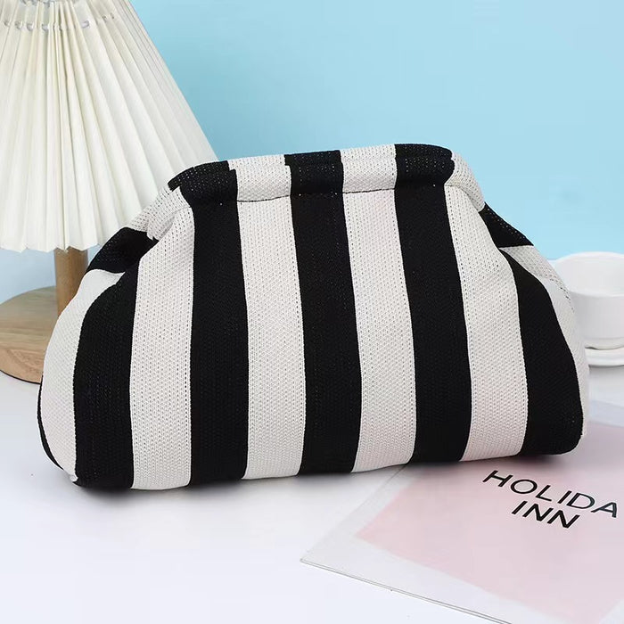 Wholesale Polyester Stripe Clutch Bag JDC-HB-Shec001