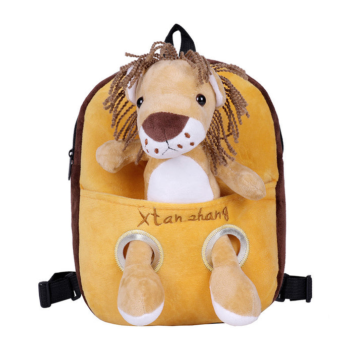 Wholesale Anti Lost Children Plush Cartoon School Bag JDC-SD-HNuo002