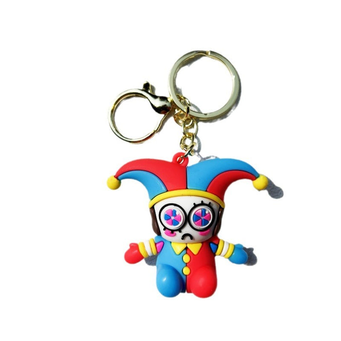 Wholesale PVC Cartoon Doll Keychain JDC-KC-WuYi158