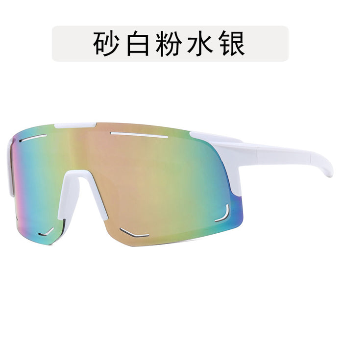 Wholesale Outdoor sports cycling flat mirror, new fashionable mirror, eye frame integrated goggles