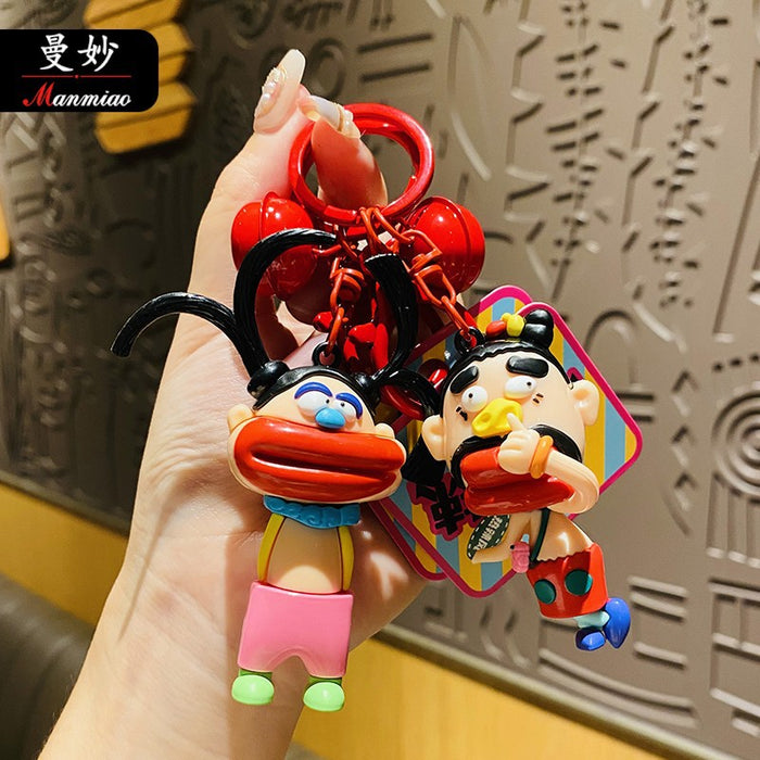 Wholesale Cute Cartoon Car Doll Keychain JDC-KC-ManM116