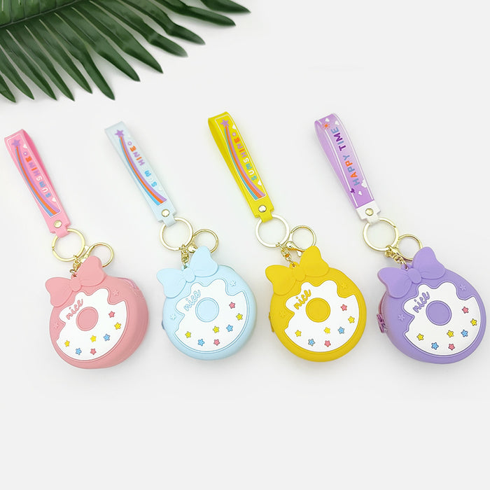 Wholesale Mini silicone round cartoon wallet