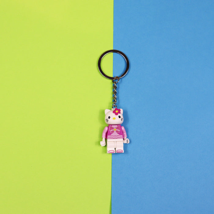 Wholesale Cartoon Doll Resin Keychain JDC-KC-QingMou005