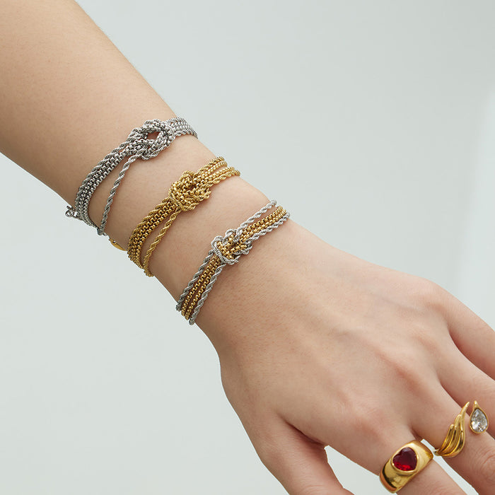 Wholesale Heavy-Duty Knotted Stainless Steel Chain