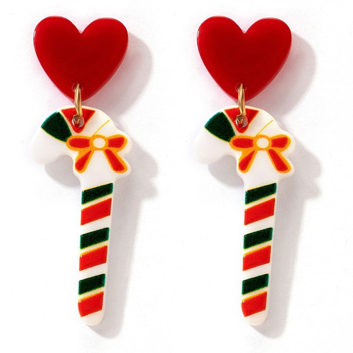 Wholesale Christmas Alloy Cartoon  Earrings Fashion Gift for Women MOQ≥2