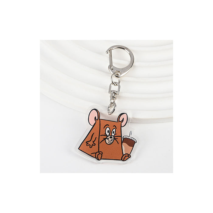 Wholesale Cute Cartoon Acrylic Keychain JDC-KC-XBK003