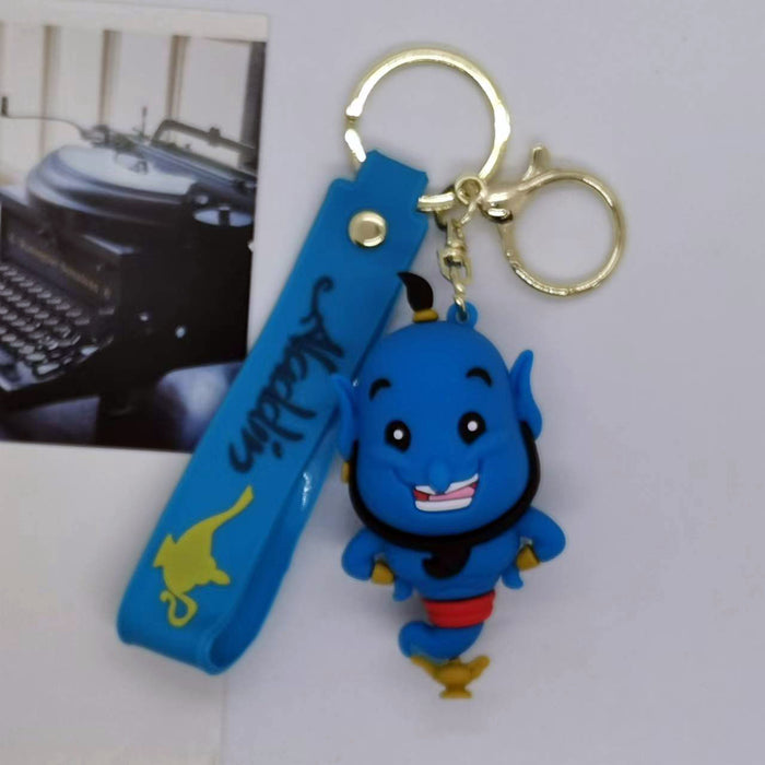 Wholesale cartoon  lamp doll key chain pendant bag car key chain accessories gift