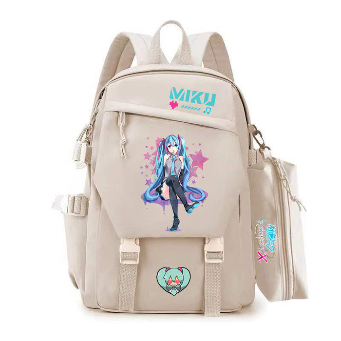 Wholesale Anime Character Large Capacity Multi-Layer Backpack Bags for Elementary and Middle School Students