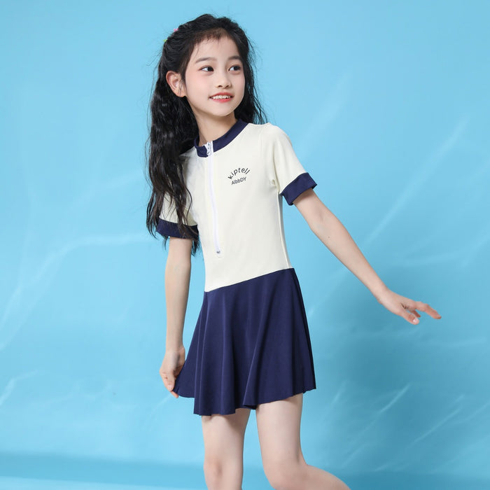 Wholesale Quick drying swimsuit for girls, hot spring jumpsuit, swimsuit