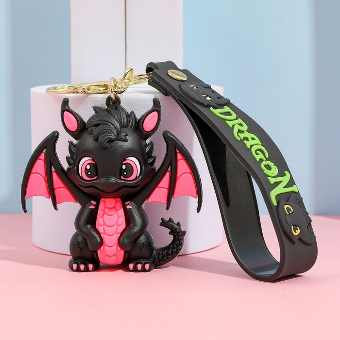 Wholesale Cartoon Black and White  Keychains