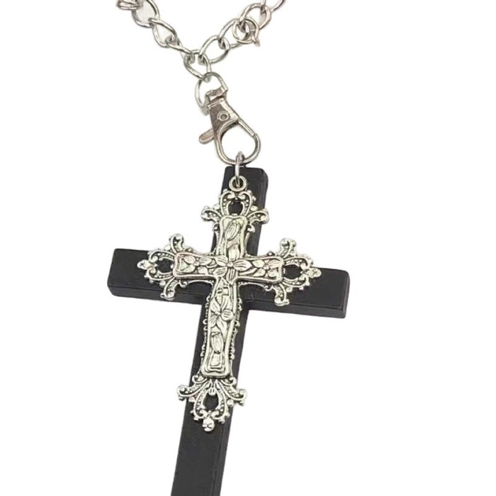 Wholesale Cross necklace, personalized and niche design, versatile accessory