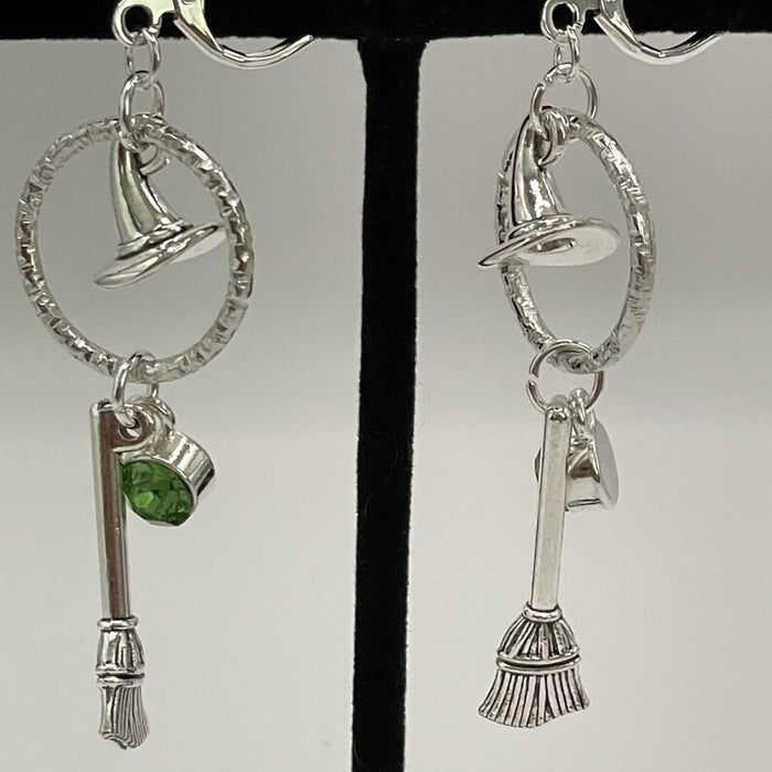 Wholesale Witch Hat Earrings For  Party Stylish Alloy Fashion Accessory Gift