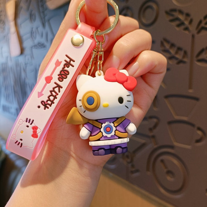 Wholesale Cartoon Doll Silicone Keychain (S) JDC-KC-MingT014