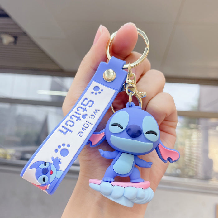 Wholesale Cute Cartoon PVC Doll Keychains (F) JDC-KC-JuShu018