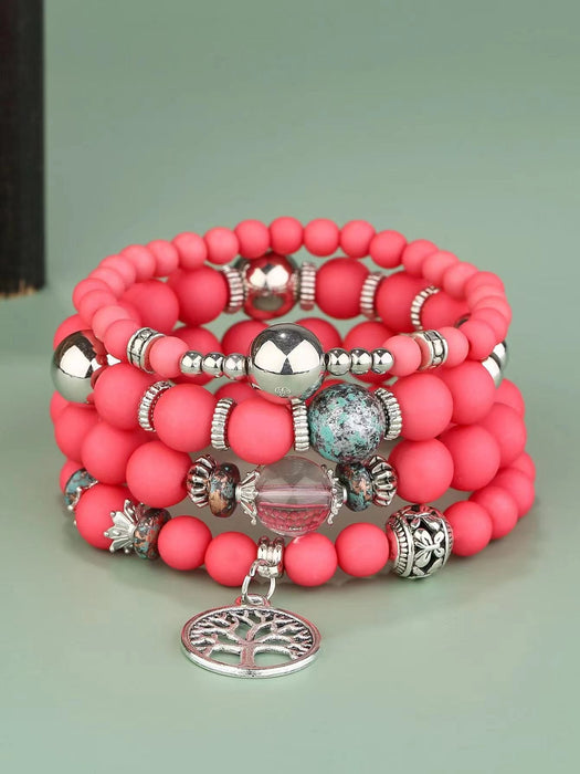 Wholesale Boho Multilayer Beaded Bracelets JDC-BT-Manw001