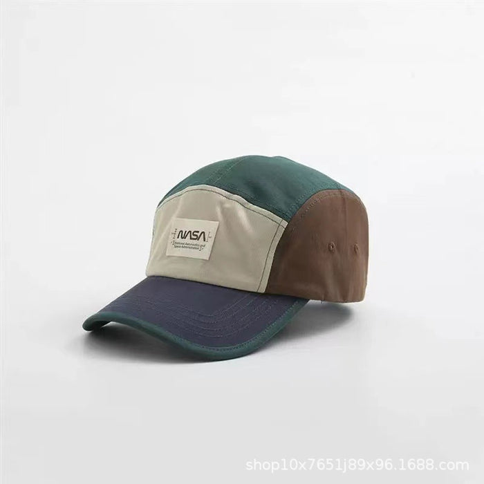 Wholesale Duck tongue hat with personality, soft top, contrasting color, baseball hat, wide brim, versatile