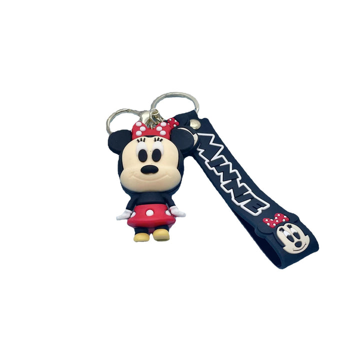 Wholesale Cartoon Doll Silicone Keychain JDC-KC-JuShu042