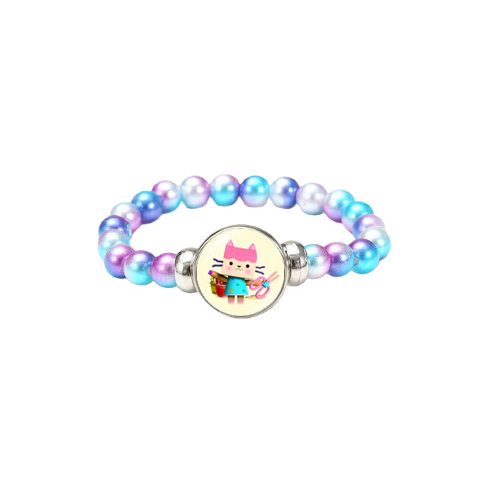 Wholesale Dollhouse  Colorful Beads Bracelet