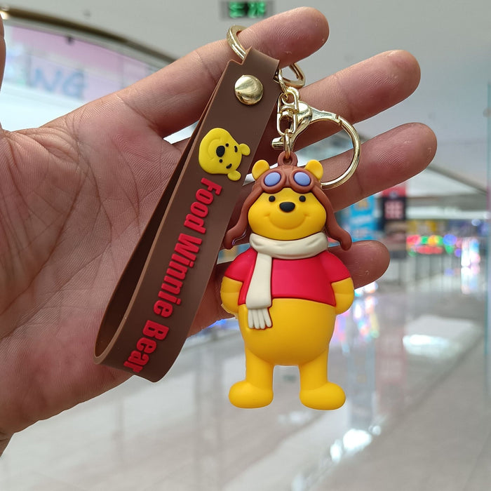 Wholesale Children's Cute Cartoon PVC Keychain JDC-KC-YiChang023