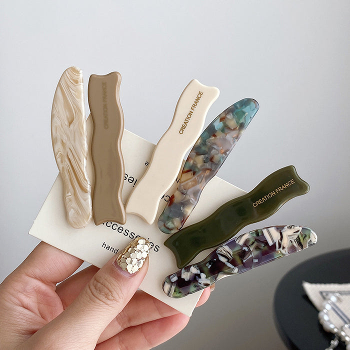 Wholesale Clip Girl's Sweet Retro Duckbill Clip Side Clip Bangs Clip