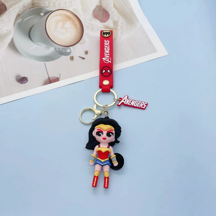 Wholesale Cartoon Dolls Silicone Keychain JDC-KC-ShiX008