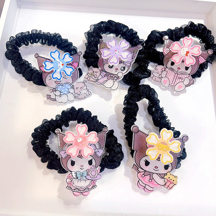 Wholesale 10pcs Hairpin Headwear Cute Cartoon Hairpin Children' s Hair Accessories Girls'  Hair Ring Rubber