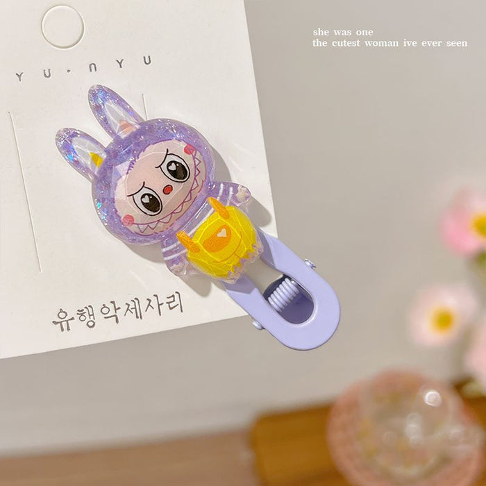 Wholesale hairpin children' s cute sweet side hairpin girly forehead bangs duckbill clip
