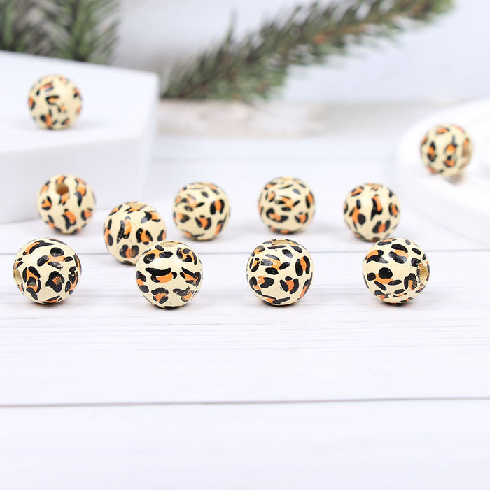 Wholesale 50PCS Zoo Series Wooden Beads JDC-BDS-TianYue021