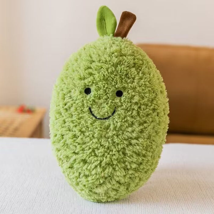 Wholesale Fruit Plush Toys Strawberry Watermelon Carrot Avocado Doll Wedding Throwing Cloth Doll Grab Machine JDC-DO-MW001