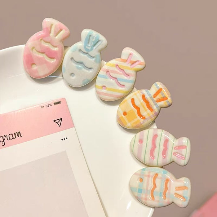 Wholesale Hair clip, macaron, small fish, bangs, cartoon, versatile headband, hair clip