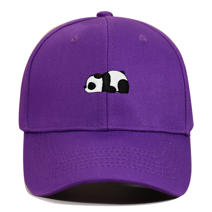 Wholesale Panda Embroidered Cotton Baseball Cap JDC-FH-ChuanYa001