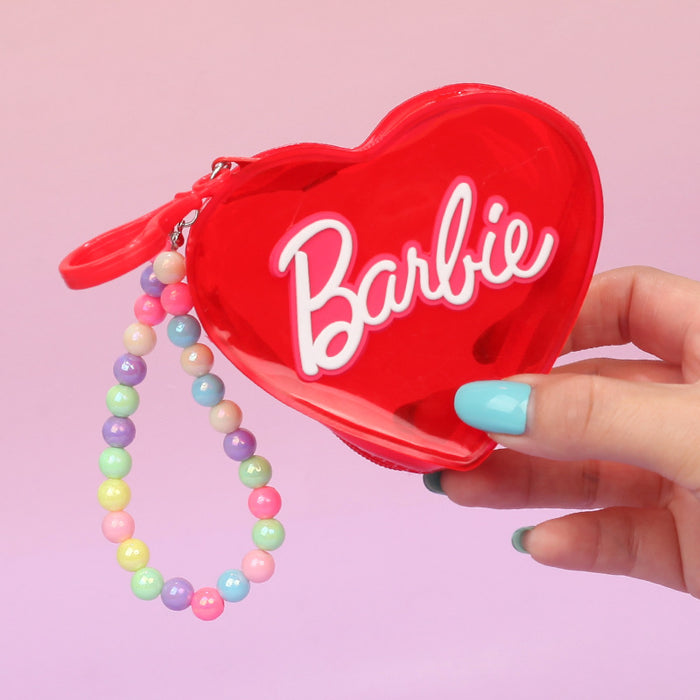Wholesale Trendy Transparent Pink PVC Coin Purse Candy Style Wedding Favor Decorative Car Key Accessory For Resale