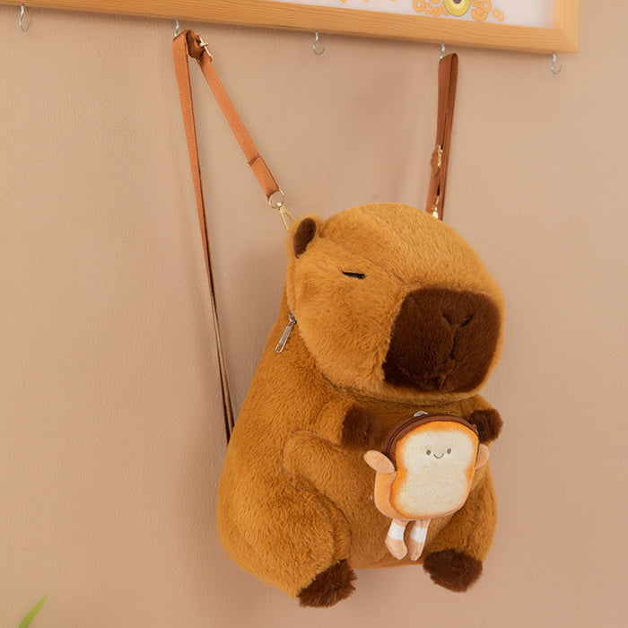 Wholesale Backpack Plush Bag Cute Storage Bag Sweet Girl Gift Funny Doll