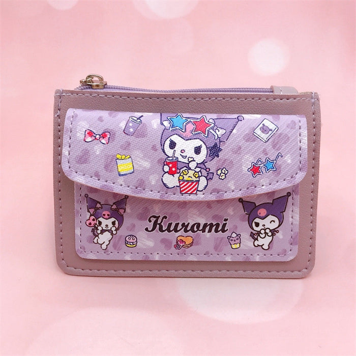 Wholesale PU Cartoon Casual Multi-card Slot Three-layer Wallet JDC-WT-YaLL009