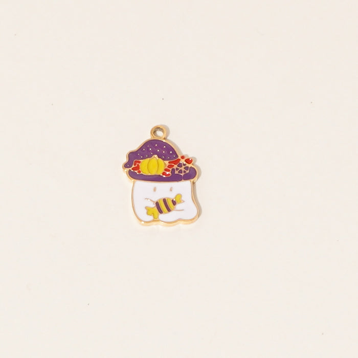Wholesale Wholesale of Stainless Steel Drip Oil Pendant Cartoon DIY Jewelry Accessories