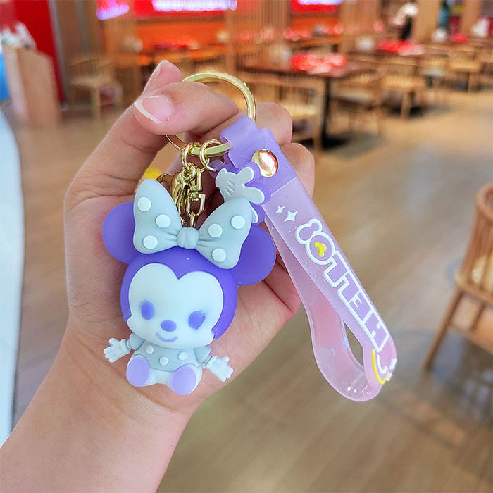 Wholesale Silicone Cartoon Keychain JDC-KC-QingYun003