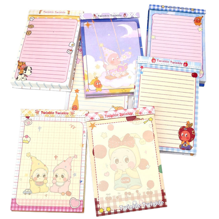 Wholesale Faux Leather A5 Notebook with Cute Star Princess Print Softcover Journal with Colorful Pages