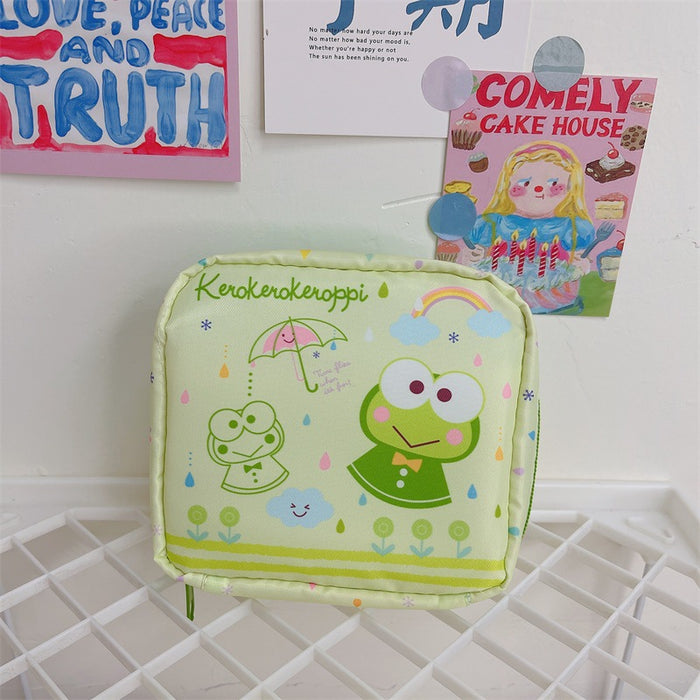 Wholesale Cotton Sanitary Napkin Storage Bag Portable Large Capacity Storage Bag (S) JDC-CS-YC003