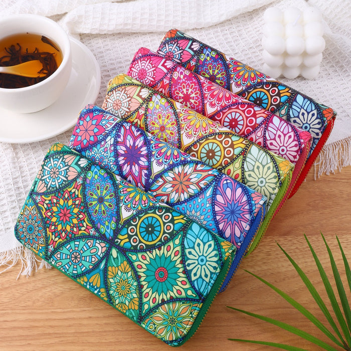 Wholesale PU Ethnic Style Bohemian Coin Purse JDC-WT-HuLi005