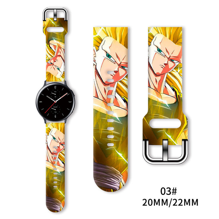 Wholesale Printed Tpu Watch Strap Wrist Strap JDC-WD-NuoQi070