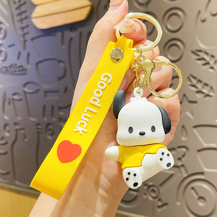 Wholesale Cartoon Silicone Keychains (S) JDC-KC-SCheng044