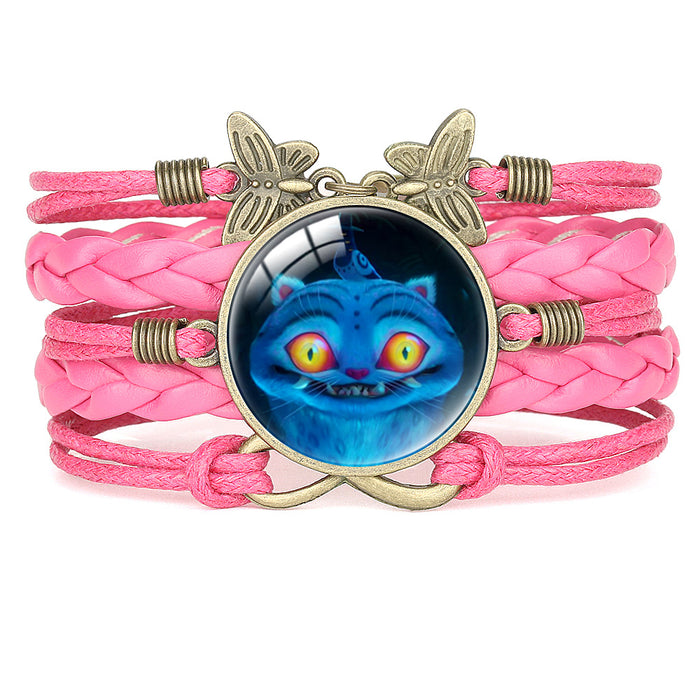 Wholesale KPOP Multi-Layer Cartoon Character Butterfly Combination Bracelet