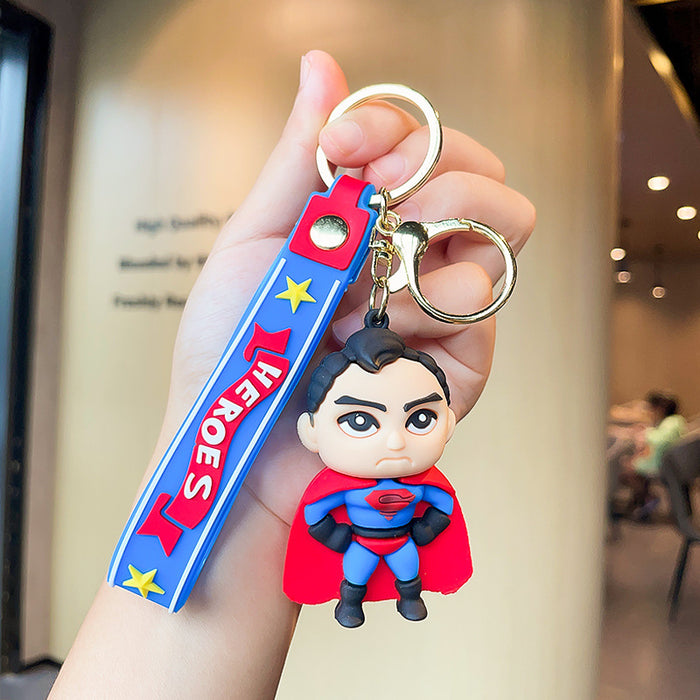 Wholesale PVC Creative Cartoon Animation Keychain JDC-KC-LeZi019