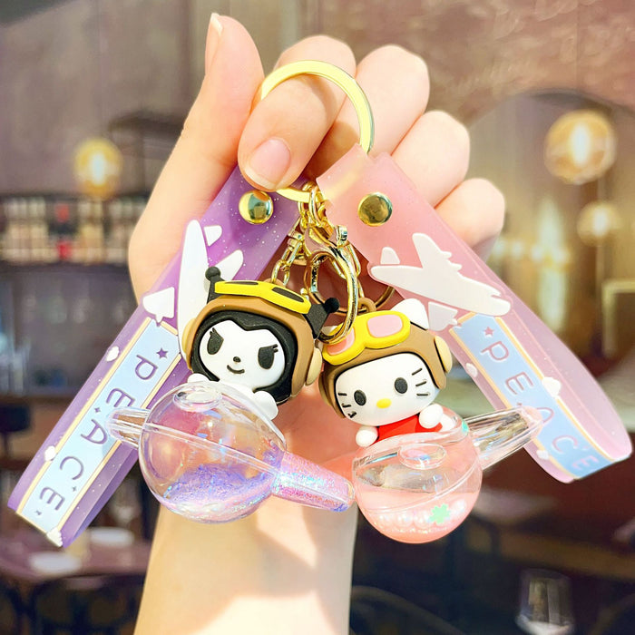 Wholesale  Cartoon  Car Keychain Women's Book Bag Pendant Small Jewelry Pendant