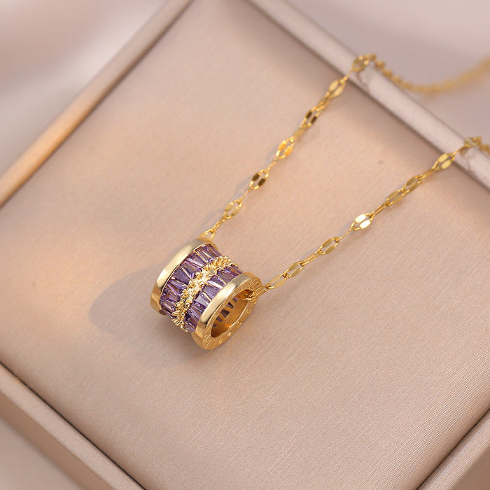 Wholesale Necklace zircon design, letter necklace, collarbone chain