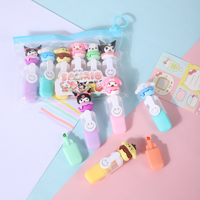 Wholesale Cartoon Mini Ice Cream Cone Highlighters Pen