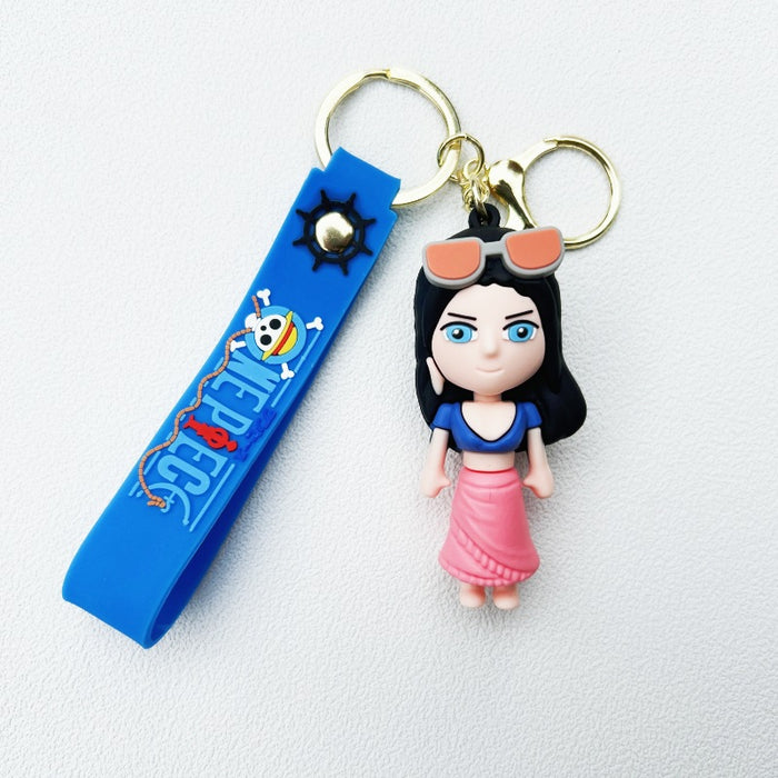 Wholesale PVC Cartoon Doll Keychain JDC-KC-WuYi217